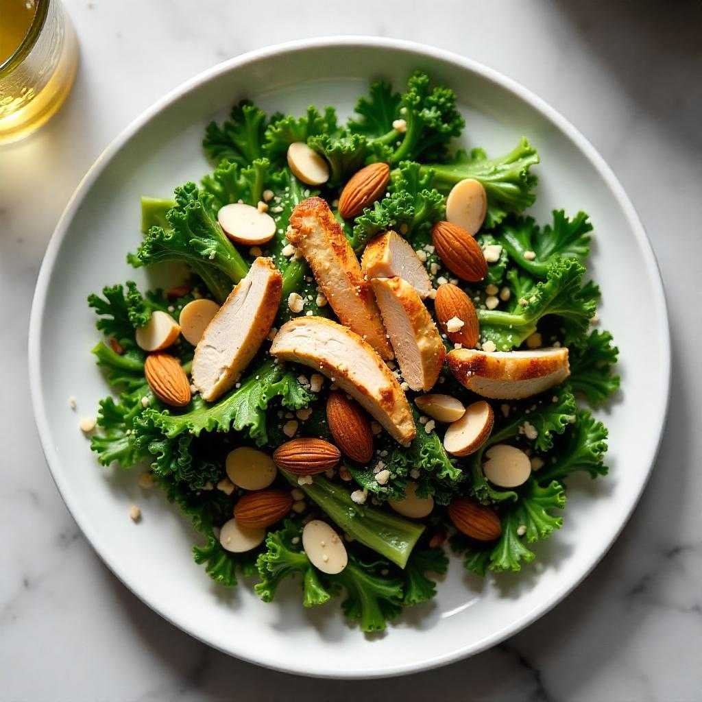 Hillstone Kale Salad Recipe (Crispy, Tangy & Nutty) - Salad